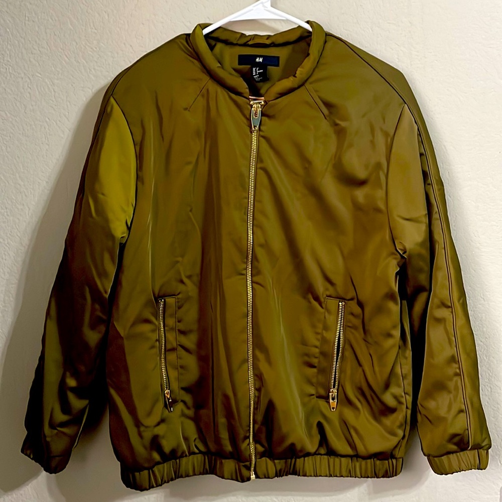 H&M Retro Olive Green Jacket